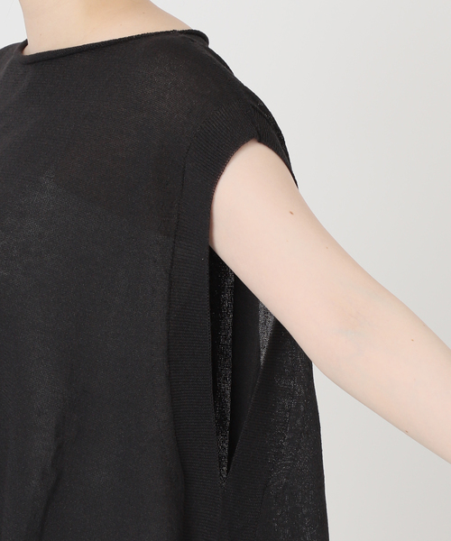 NOBLE【洗える】RY/PL テントラインプルオーバー Noble（ノーブル）の「【洗える】RY/PL テントラインプルオーバー