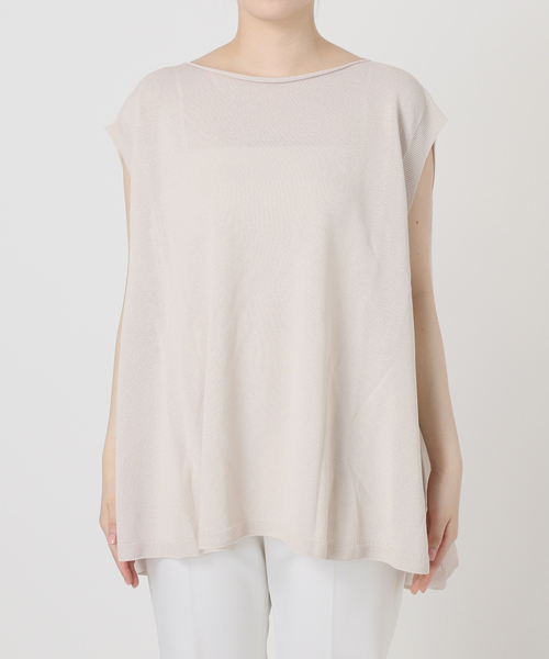 NOBLE【洗える】RY/PL テントラインプルオーバー Noble（ノーブル）の「【洗える】RY/PL テントラインプルオーバー