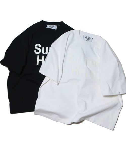 NATAL DESIGN(ネイタルデザイン)の「Perfect ribs X ALM X ROOM MATE ”SUPER HERO S/S TEE”(Tシャツ/カットソー・メンズ・ホワイト・X-LARGE/LARGE)」の3枚目の写真