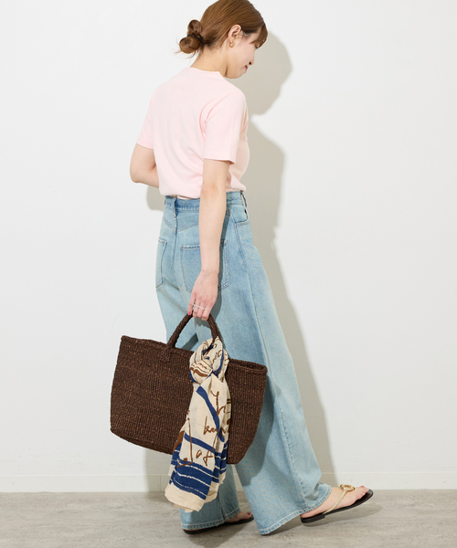 JOURNAL STANDARD relume(ジャーナルスタンダード レリューム)の「《WEB限定追加》TCダンボールショートスリーブTEE(Tシャツ/カットソー・レディース・ホワイト/バーガンディー/ブラック・FREE)」の22枚目の写真