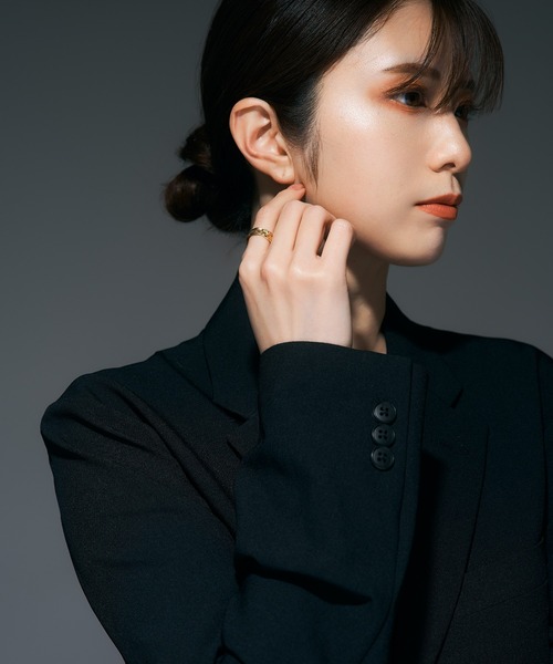 Jewel closet by L&Co.(ジュエルクローゼットバイエルアンドコー)の「K18 リング(リング・レディース・イエローゴールド・11号/13号/15号)」の4枚目の写真