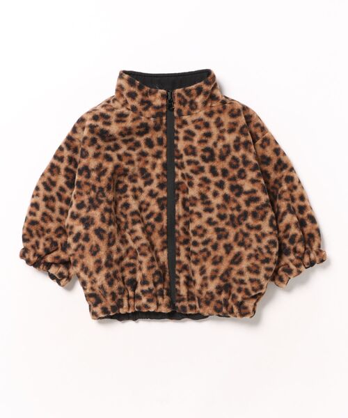 Ocean&Ground（オーシャン&グラウンド）の「ﾘﾊﾞｰｼﾌﾞﾙｽﾎﾟｰﾂBIGｼﾞｬｹｯﾄ（ブルゾン・キッズ・ブラック/オリーブ・90/100/110/120/130/140）」の2枚目の写真