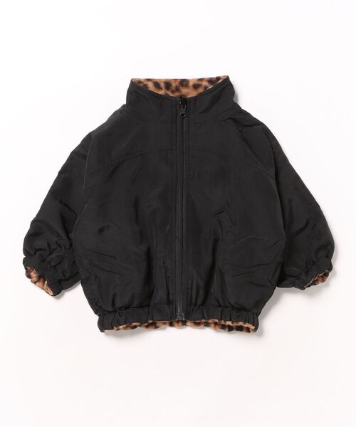 Ocean&Ground（オーシャン&グラウンド）の「ﾘﾊﾞｰｼﾌﾞﾙｽﾎﾟｰﾂBIGｼﾞｬｹｯﾄ（ブルゾン・キッズ・ブラック/オリーブ・90/100/110/120/130/140）」の8枚目の写真