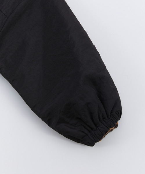 Ocean&Ground（オーシャン&グラウンド）の「ﾘﾊﾞｰｼﾌﾞﾙｽﾎﾟｰﾂBIGｼﾞｬｹｯﾄ（ブルゾン・キッズ・ブラック/オリーブ・90/100/110/120/130/140）」の12枚目の写真