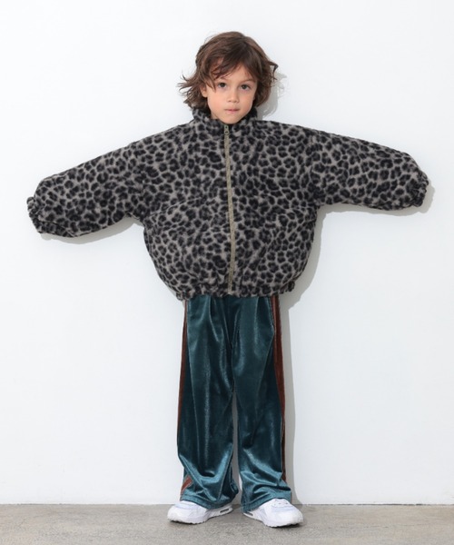 Ocean&Ground（オーシャン&グラウンド）の「ﾘﾊﾞｰｼﾌﾞﾙｽﾎﾟｰﾂBIGｼﾞｬｹｯﾄ（ブルゾン・キッズ・ブラック/オリーブ・90/100/110/120/130/140）」の6枚目の写真