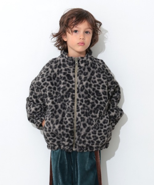 Ocean&Ground（オーシャン&グラウンド）の「ﾘﾊﾞｰｼﾌﾞﾙｽﾎﾟｰﾂBIGｼﾞｬｹｯﾄ（ブルゾン・キッズ・ブラック/オリーブ・90/100/110/120/130/140）」の3枚目の写真