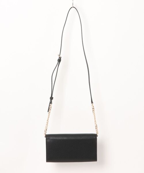 MICHAEL KORS（マイケルコース）の「CARSON LG WALLET ON A CHAIN クロスボディ（ショルダーバッグ・レディース・ブラック・FREE）」の2枚目の写真