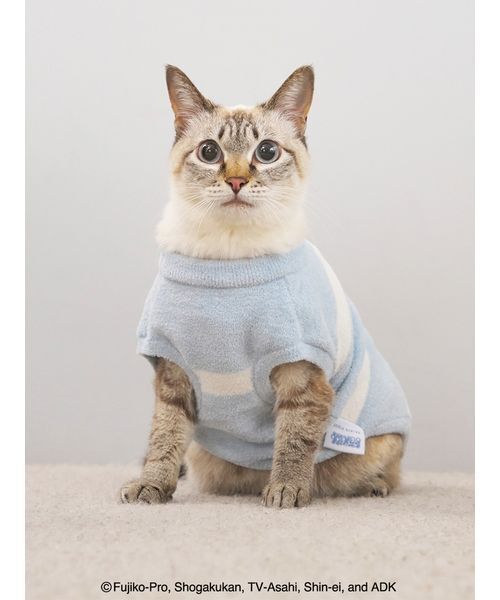 ドラえもん】【CAT&DOG】ジャガードプルオーバー（ペットウェア