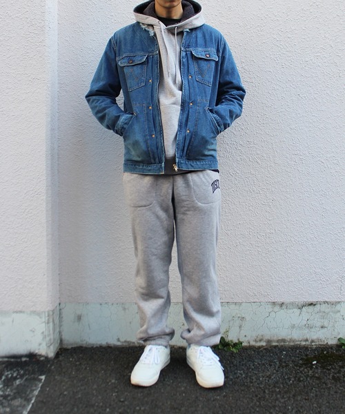 DISCUS ATHLETIC（ディスカス　アスレチック）の「【DISCUS ATHLETIC/ディスカス アスレチック】裏ボアスウェットパンツ（スウェットパンツ・メンズ・ブラック/杢グレー/ネイビー/オートミール/スミクロ・L/M/XL）」の3枚目の写真