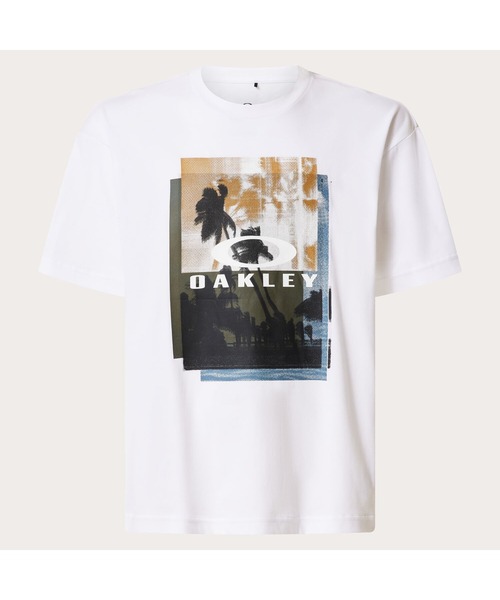 OAKLEY(オークリー)の「オークリー ENHANCE QDC SS TEE SUNSET 4.0 Tシャツ/吸汗速乾/テクニカルTシャツ/UPF+/ OAKLEY(Tシャツ/カットソー・メンズ・ホワイト/アクア/ブラック/ブルー・M/L/S/XL/XS)」の8枚目の写真