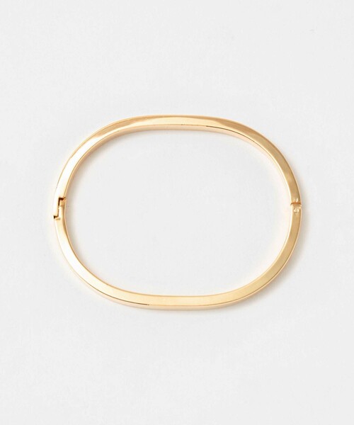BEAUTY&YOUTH UNITED ARROWS(ビューティーアンドユースユナイテッドアローズ)の「メタル シンプル バングル(バングル/リストバンド・レディース・シルバー/ゴールド・FREE)」の2枚目の写真