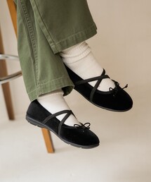 ⭐️未使用級⭐️ トリッペン　MESS バレリーナシューズ　レザーシューズ　ブラック 極美品 trippen トリッペン mess メス レザー バレエシューズ 黒