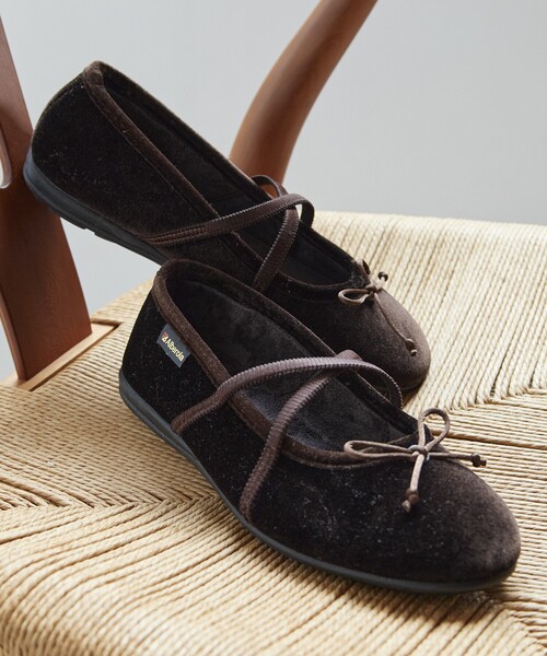 Alberola × FREAK'S STORE/アルベローラ 別注 リボン付きフラット