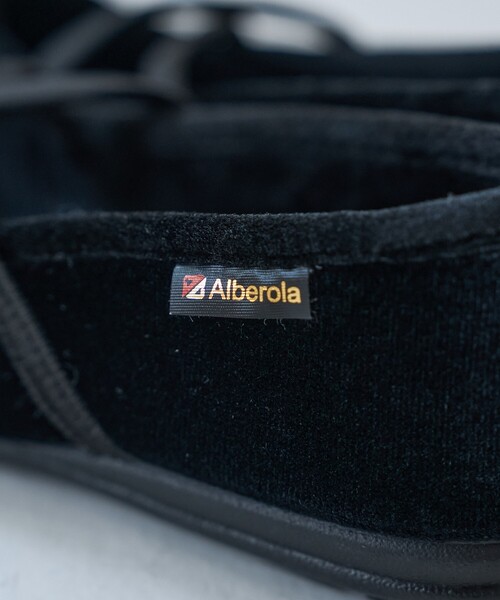 FREAK'S STORE（フリークスストア）の「Alberola × FREAK'S STORE/アルベローラ 別注 リボン付きフラットシューズ/バレエシューズ（バレエシューズ・レディース・ブラック/ブラウン・38/37/36）」の4枚目の写真