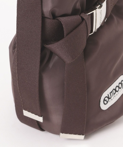 OUTDOOR PRODUCTS（アウトドアプロダクツ）の「【HEREIAM】OUTDOOR PRODUCTS別注/ベルトショルダー（ショルダーバッグ・レディース・ブラウン/レオパード/ブラック/ゼブラ/シルバー・FREE）」の6枚目の写真