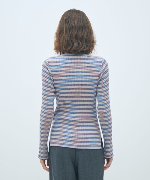 コットンリブ ボートネックプルオーバー（ニット/セーター）｜MACPHEE