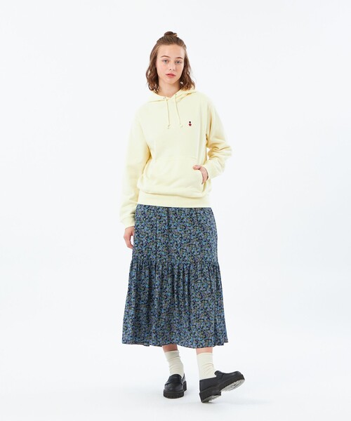 MACKINTOSH PHILOSOPHY（ﾏｯｷﾝﾄｯｼｭ ﾌｨﾛｿﾌｨｰ）の「【WEB&一部店舗限定】バッキンガムベア ワッペンフーディー（パーカー・レディース・イエロー/ホワイト/ダークネイビー/ベージュ系その他4/グレー系その他・38）」の10枚目の写真