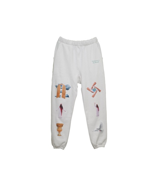 NISHIMOTO IS THE MOUTH(ニシモト イズ ザ マウス)の「SWEAT PANTS | NISHIMOTO IS THE MOUTH(スウェットパンツ・メンズ・ホワイト/ブラック・LARGE/X-LARGE/MEDIUM)」の8枚目の写真
