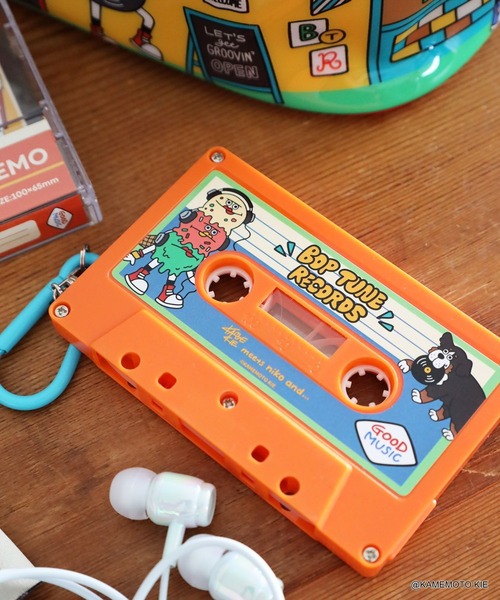 BOP TUNE RECORDS】カセットテープキーホルダー（キーホルダー