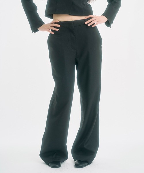 flared slacks / フレアスラックス（スラックス）｜FEKETE（フェケテ