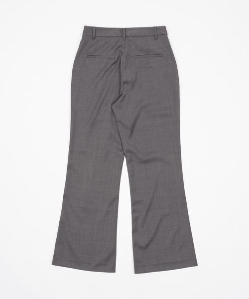 【MASU】24SSフレア テイラードスラックス MASU】24SSフレア テイラードスラックス