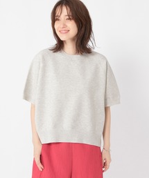 12ゲージスウェットライク半袖プルオーバー