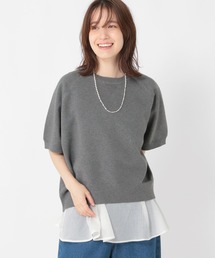 studio CLIP | 12ゲージスウェットライク半袖プルオーバー(スウェット)