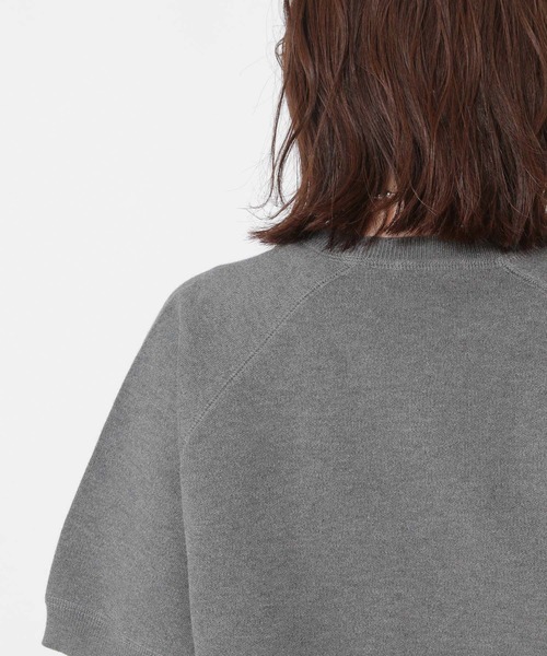 studio CLIP（スタディオクリップ）の「12ゲージスウェットライク半袖プルオーバー（スウェット・レディース・チャコール/ラベンダー/グレー/オフホワイト・FREE）」の14枚目の写真