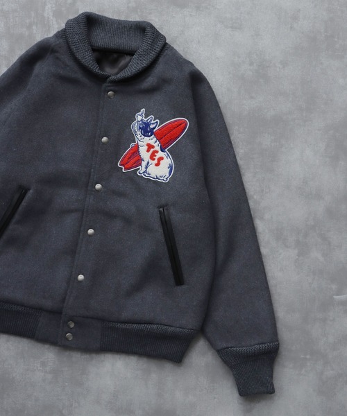 TES BUHI CAFE AWARD JKT / スタジャン（スタジャン）｜The Endless