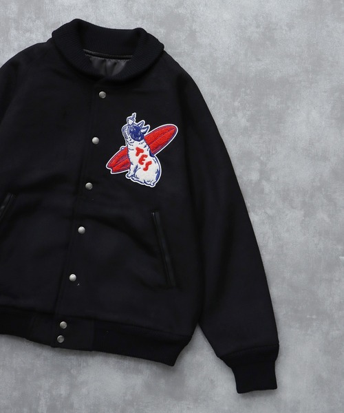 TES BUHI CAFE AWARD JKT / スタジャン（スタジャン）｜The Endless