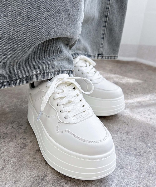   Jeans /厚底 /スニーカー 厚底スニーカー（スニーカー）｜INGNI（イング）のファッション