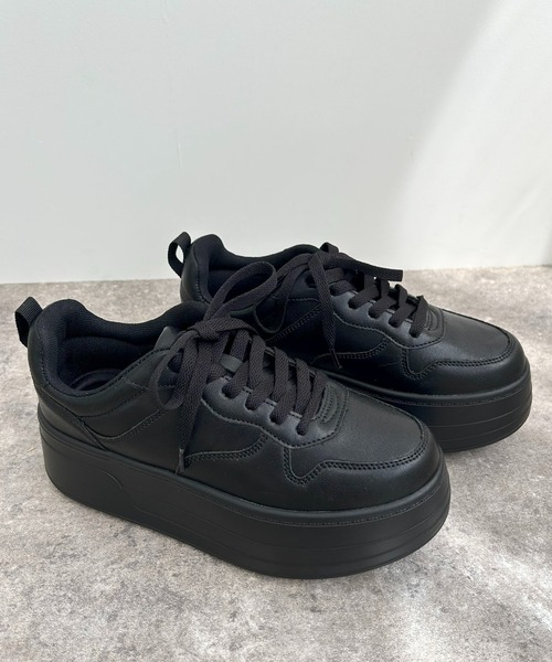 INGNI（イング）の「厚底スニーカー（スニーカー・レディース・ブラック/ブラウン/オフホワイト・M/L）」の11枚目の写真