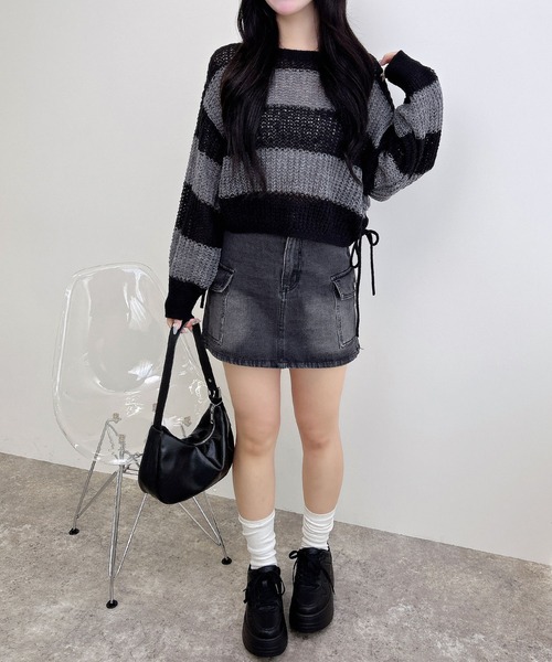 INGNI（イング）の「厚底スニーカー（スニーカー・レディース・ブラック/ブラウン/オフホワイト・M/L）」の13枚目の写真