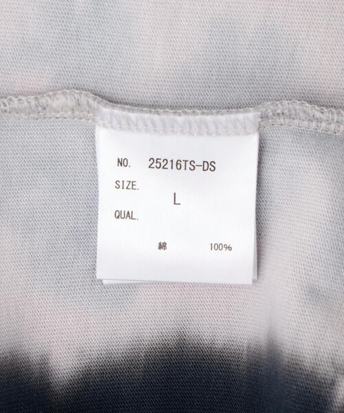 DANKE SCHON(ダンケシェーン)の「DankeSchon/ダンケシェーン/TIEDYE L/S TEE RACING(Tシャツ/カットソー・レディース・ブラック・L/M)」の13枚目の写真