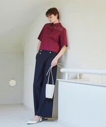 Paul Stuart（ポールスチュアート）の「【Nikkei magazine掲載】スマホショルダー（ショルダーバッグ）」