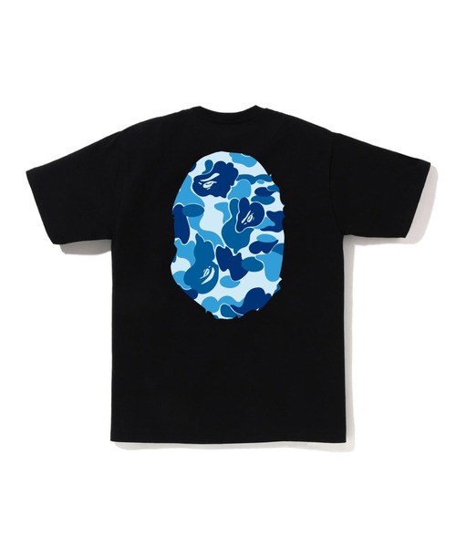 A BATHING APE(アベイシングエイプ)の「ABC CAMO BIG APE HEAD TEE(Tシャツ/カットソー・メンズ・ホワイト×ピンク/ブラック×ブルー/ブラック×ピンク/ホワイト×ブルー/ブラック×グリーン/ホワイト×グリーン・XXX-LARGE/MEDIUM/XX-LARGE/X-LARGE/LARGE/SMALL)」の10枚目の写真
