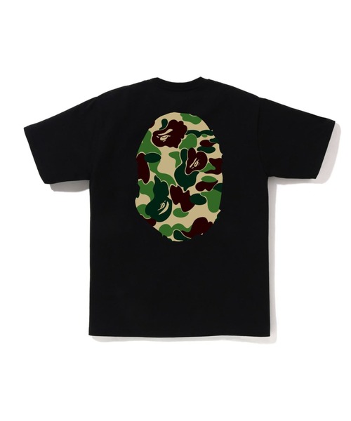 A BATHING APE カモフラージュロゴ Tシャツ A BATHING APE カモフラージュTシャツ ABC CAMO BIG APE HEAD