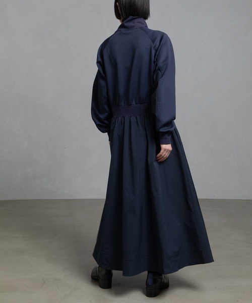 MARECHAL TERRE（マルシャルテル）の「ジップワンピース（ワンピース・レディース・ブラック/ネイビー/グレー・MEDIUM）」の5枚目の写真