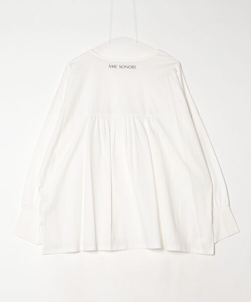 JETSET SOLO PLUS （ジェットセットソロプラス）の「【FONT LAB】フロッキーロゴシルケットロングTシャツ（Tシャツ/カットソー・レディース・オフホワイト・FREE）」の14枚目の写真