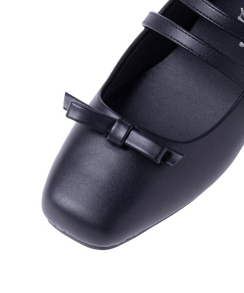INGNI(イング)の「ストラップリボンパンプス(パンプス・レディース・ブラック/ブラック系6・M/L)」の9枚目の写真