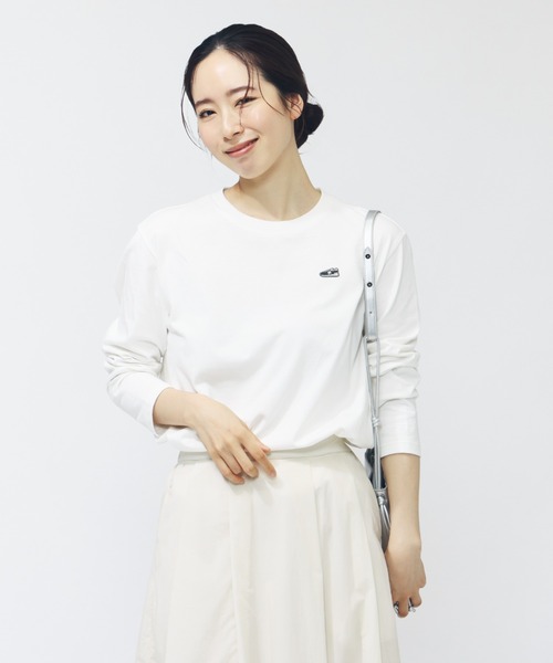 NEW BALANCE（ニューバランス）の「【アルペン限定】 ニューバランス New Balance THE CITY シューパッチロングスリーブTシャツ（Tシャツ/カットソー・レディース・ブラウン/オフホワイト/チャコールグレー・M/L）」の10枚目の写真