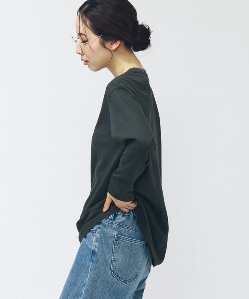 NEW BALANCE（ニューバランス）の「【アルペン限定】 ニューバランス New Balance THE CITY シューパッチロングスリーブTシャツ（Tシャツ/カットソー・レディース・ブラウン/オフホワイト/チャコールグレー・M/L）」の15枚目の写真