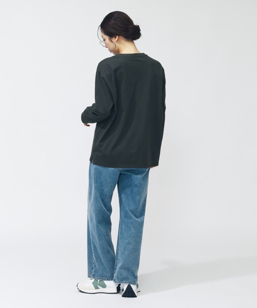 NEW BALANCE（ニューバランス）の「【アルペン限定】 ニューバランス New Balance THE CITY シューパッチロングスリーブTシャツ（Tシャツ/カットソー・レディース・ブラウン/オフホワイト/チャコールグレー・M/L）」の20枚目の写真