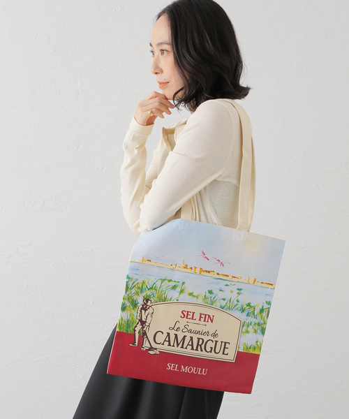 417 EDIFICE（フォーワンセブンエディフィス）の「【ARCANE×417】 CAMARGUE Tote（トートバッグ・メンズ・アイボリー・FREE）」の3枚目の写真