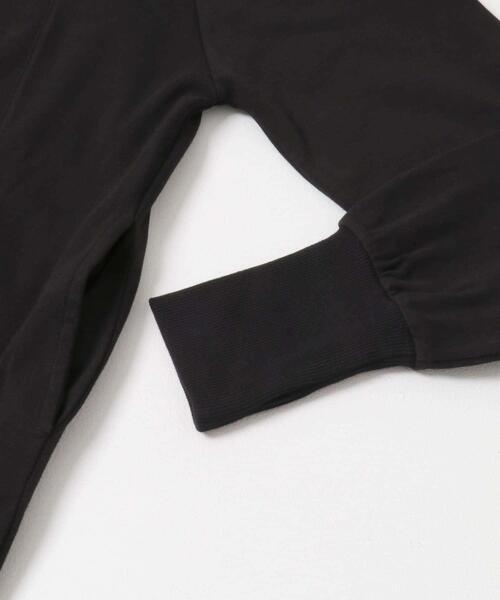 SENSE OF PLACE by URBAN RESEARCH（センスオブプレイスバイアーバンリサーチ）の「オフショルハーフジップワンピース（ワンピース・レディース・ブラック/ブラウン・S/ONE）」の9枚目の写真