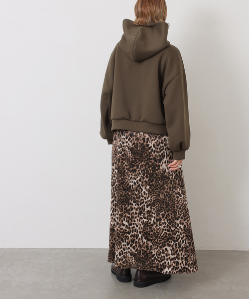 マットサテンレオパ マキシスカート（スカート）｜JOURNAL STANDARD