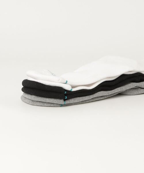 STANCE（スタンス）の「STANCE / スタンス VITAL 3 PACK CREW バイタル 3パック クルーソックス（ソックス/靴下・メンズ・ブラック/ホワイト/マルチ・FREE）」の5枚目の写真