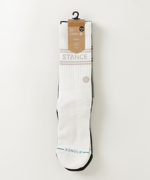 STANCE（スタンス）の「STANCE / スタンス VITAL 3 PACK CREW バイタル 3パック クルーソックス（ソックス/靴下・メンズ・ブラック/ホワイト/マルチ・FREE）」の8枚目の写真