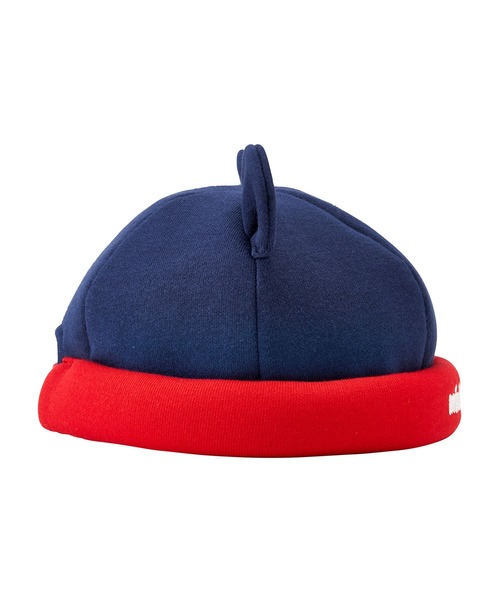 MIKI HOUSE(ミキハウス)の「耳付き帽子(キャップ・キッズ・ネイビー/ホワイト・S(48-52cm)/SS(44-48cm))」の7枚目の写真