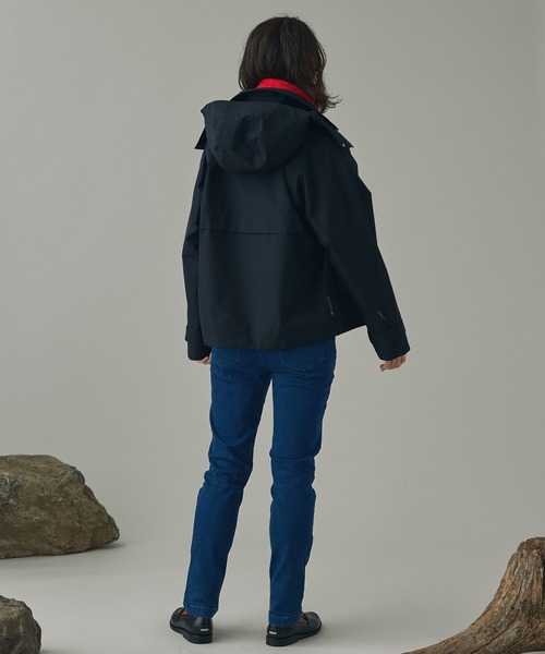 AIGLE（エーグル）の「吸水速乾 COOL MAX クールマックス ストレッチ スリムフィットスキニーデニムパンツ（デニムパンツ・レディース・ブルー/ブラック・36/38/40）」の9枚目の写真